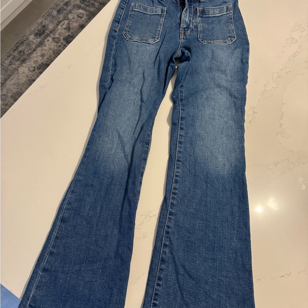 GAP Women's Flare Jeans in Blue